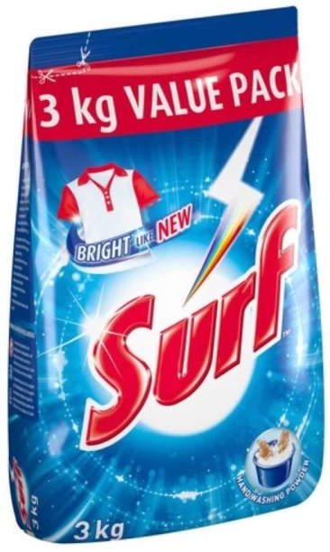 Surf Stain Removal Hand Washing Powder Detergent Washing Powder 3 kg