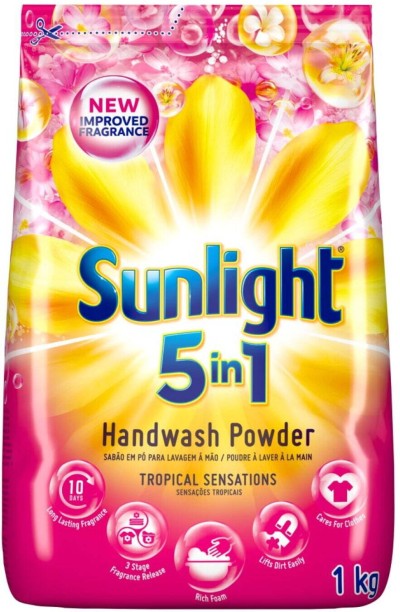Sunlight 5-in-1 Tropical Sensations Washing Powder 1 kg