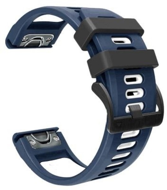 S-Cape Quick Release Two-Tone Strap for Garmin Fenix 7X / 6X / 5X 26 mm Rubber Watch Strap