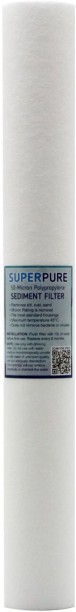 SUPERPURE 20 inch Melt Blown Sediment Filter 10 Micron Polypropylene Filter Cartridge