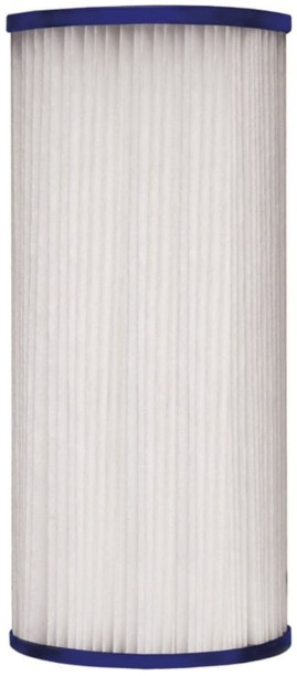 SUPERPURE 10inch Big Blue Pleated Sediment Filter 10Micron High Density Fiber Filter Cartridge