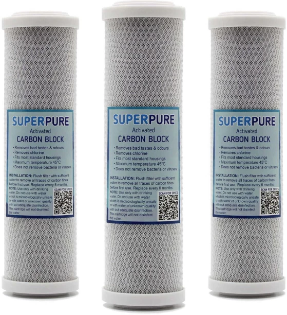 Superpure Slimline Carbon Filter Cartridge