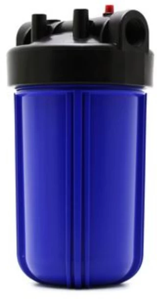 SUPERPURE HS10BB1 Blue Big Blue 10 inch Housing with 1 inch Ports Plastic Filter Cartridge