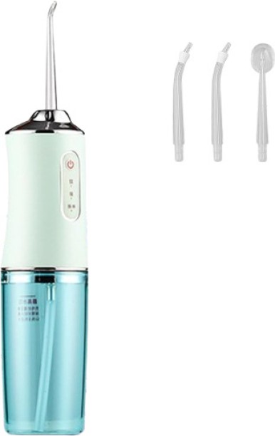 Perfect Dealz 4 in 1 Water Flosser Cordless Dental Oral Cleaner Battery Rechargeable Cordless Water Flosser