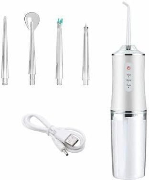 Perfect Dealz 4 in 1 Dental Oral Cleaner Battery Rechargeable Cordless Water Flosser