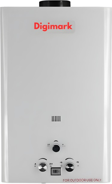 DIGIMARK 10L L-P-G WATER GEYSER 10 ml Instant Water Geyser