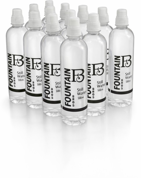 Fountain Bros 12x500ml Still Water - Sports Cap Still Water