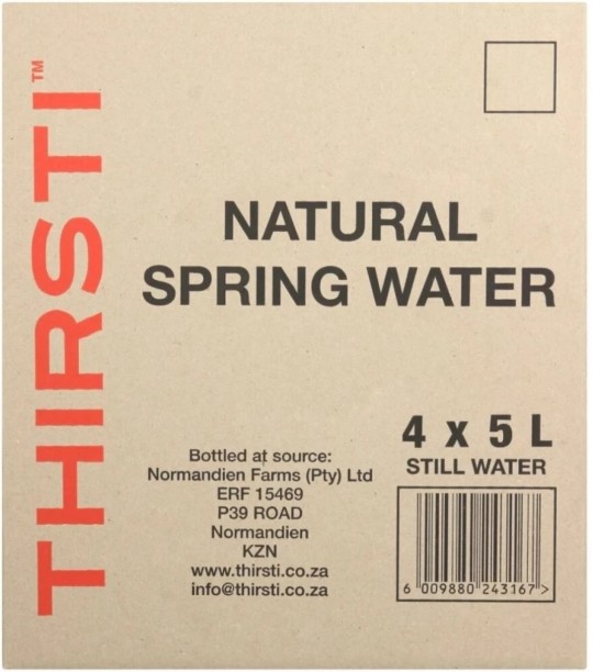 Thirsti Still Natural Spring Mineral Water
