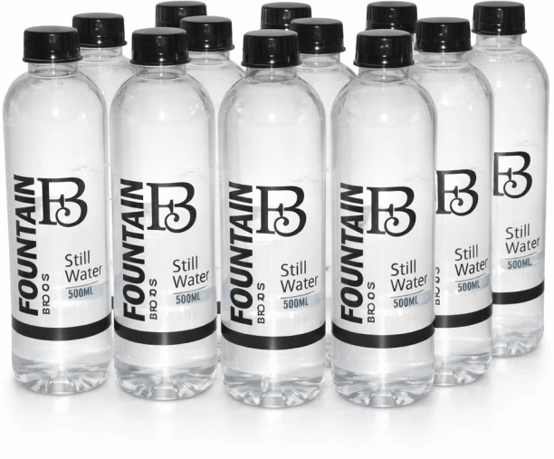 Fountain Bros 12x500ml Still Water - Screw Cap Prepared Water
