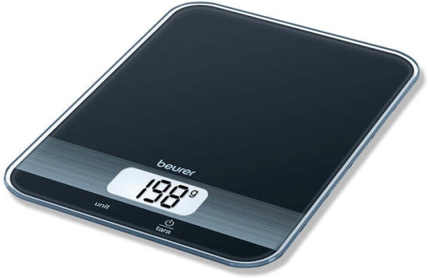 Beurer KS 19 Scale Black Digital Kitchen Weighing Scale