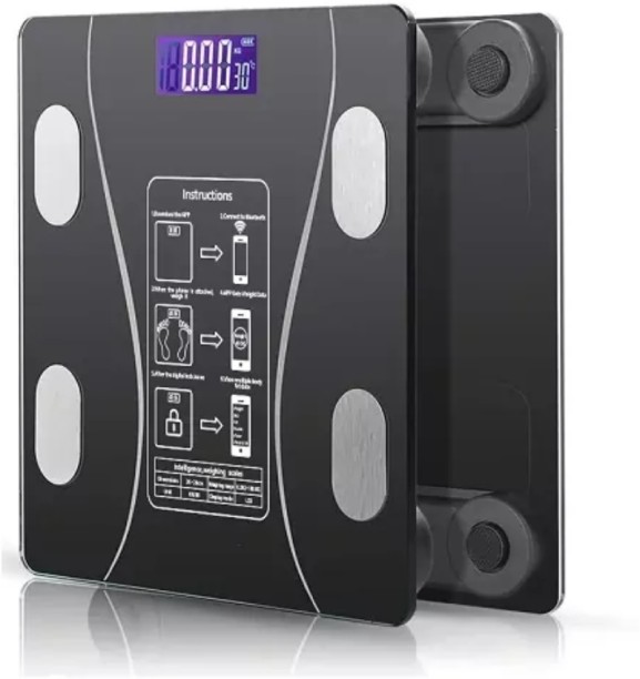 Aerbes AB-J178 Wireless Battery Operated Digital Bathroom Scale OKOK Health App Digital Personal-digital Weighing Scale