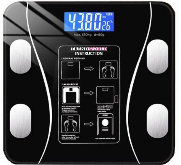 glenferti Body weight and BMI scale Digital Bathroom Weighing Scale