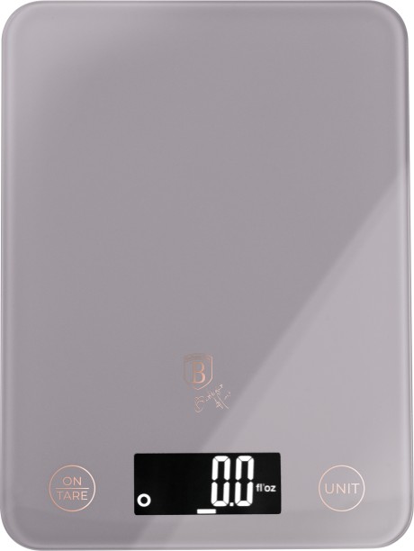 Berlinger haus 5kg Glass - Taupe Digital Counter or Table Top Weighing Scale