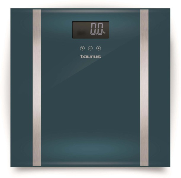 Taurus BMI Glass 180kg 3V "Syncro Glass" Digital Bathroom Weighing Scale