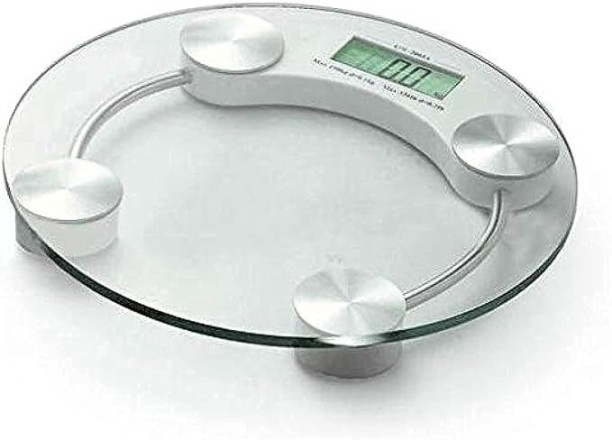PressPlay Tech Glass Digital Bathroom Weighing Scale
