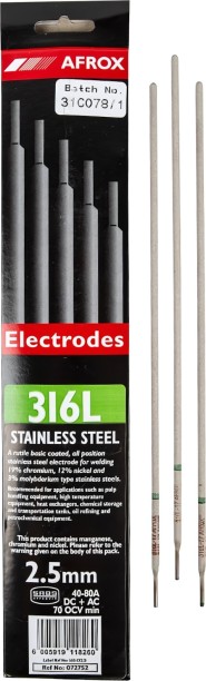 Afrox Electrode 316L 2.5mm Sleeve Welding Rod