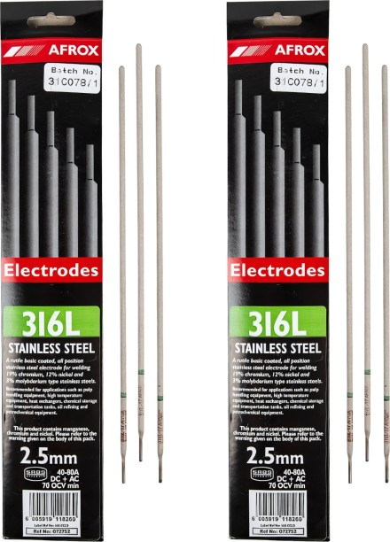 Afrox Electrode 316L 2.5mm Sleeve Welding Rod