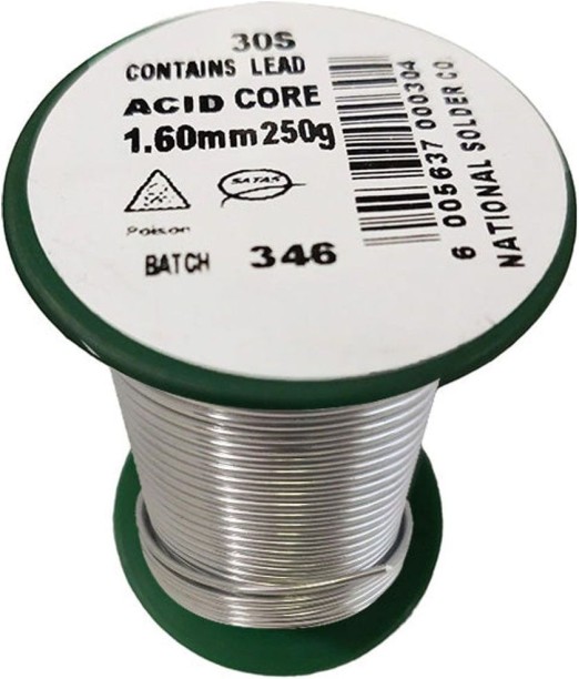 NASCO Solder Acid Core Reel 1.6mm 250g Welding Rod