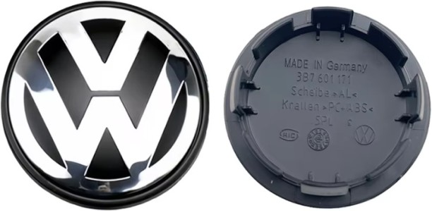 Tuochi Centre de roue de voiture, 4 pièces, 65mm, couvercle de calotte pour VW Volkswagen Jetta MK5 Golf Passat style 3B 3B7601171 For Volkswagen