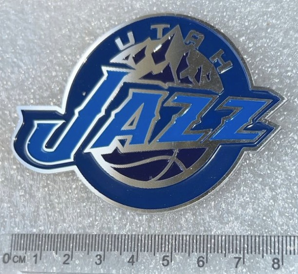 Metal Badge JAZZ NBA Car Sticker For Any