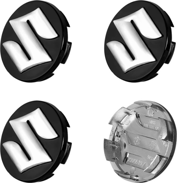 Tuochi 4Pcs 58MM Car Wheel Hub Covers Rim Center Caps Decorative Accessories For Suzuki