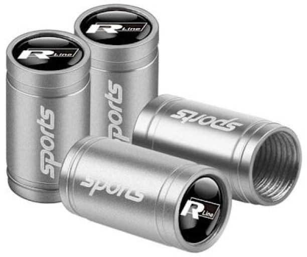 MAX 4pcs Metal Car Tire Valve Caps Wheel Stem Air Valve Covers For VW R RLINE GTI Golf Blue Motion For compatible Volkswagen