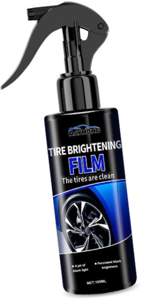 RayHong Tire Brightening Film Tire Shine Spray -100mL Spray Wheel Tire Cleaner