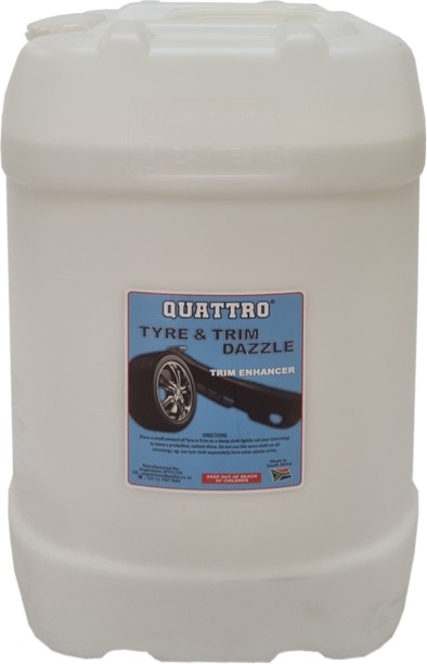 Quattro Tyre And Trim Dazzle 25L Liquid Wheel Tire Cleaner