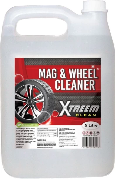 Xtreem Mag and Wheel Cleaner 5Lt Liquid Wheel Tire Cleaner