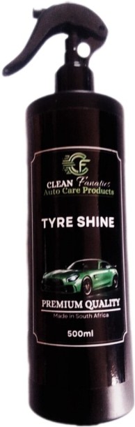 Clean Fanatics TYRE SHINE Spray Wheel Tire Cleaner