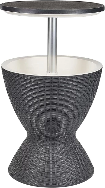 Fine Living Rattan Drum Ice Cooler Countertop Wine Cooler