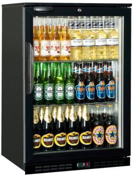 Salvadore Back Bar Cooler - Single Hinged Door Single Zone Wine Cooler