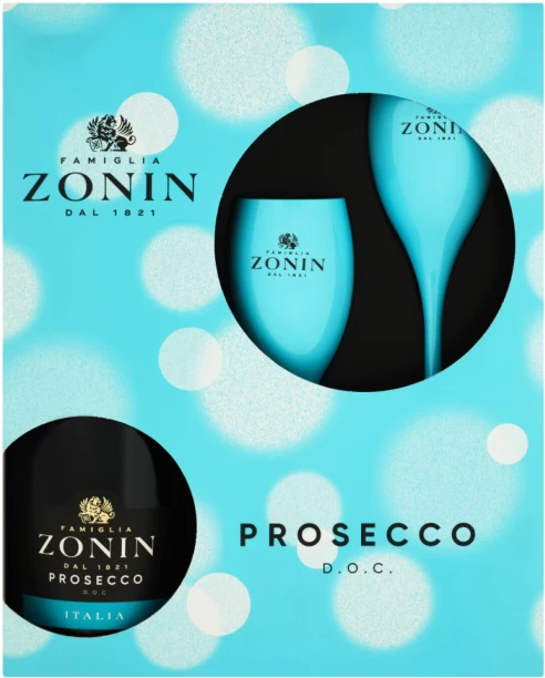 Zonin DOC Gift Box Sparkling Wine