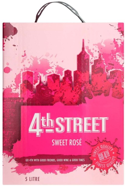 4th Street Sweet Rose Wine
