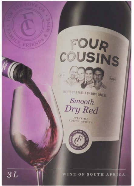 Four Cousins Smooth Dry red Red Wine