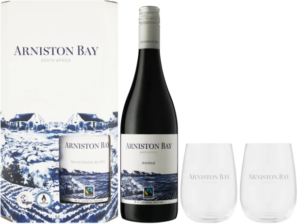 Arniston Bay Blanc with 2 Glass Gift Set Sparkling Wine