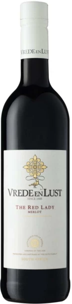 Vrede En Lust The Red Lady Merlot Red Wine