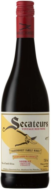 Badenhorst Secateurs Vintage Red Wine