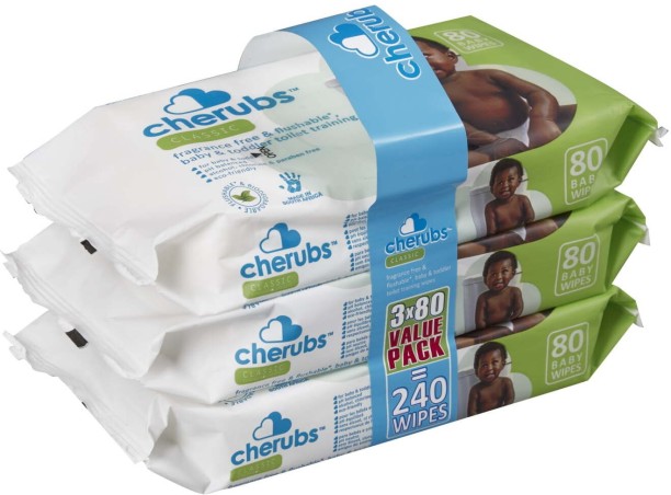 Cherubs Classic Fragrance Free & Flushable