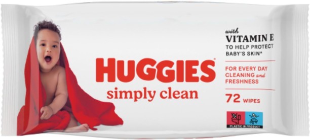 Huggies Wipes 72 Pack