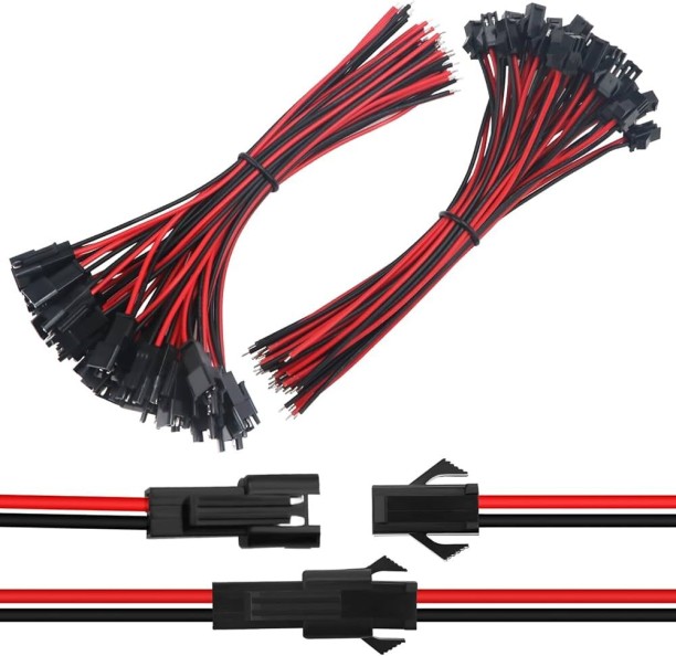 fonkiss 10 JST SM 2 Pin Micro Electrical Push-in Wire Connector