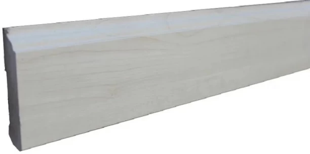 Pedross Skirting Maple - 80mm height for - Laminate Flooring
