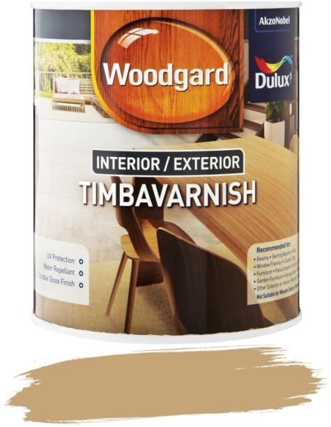 Dulux Woodgard Light Oak Wood Varnish