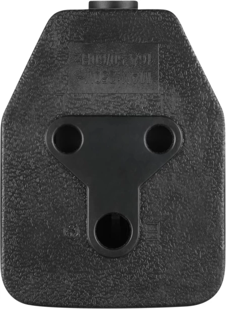 Ellies Rubber Double Janus Coupler Worldwide Adaptor