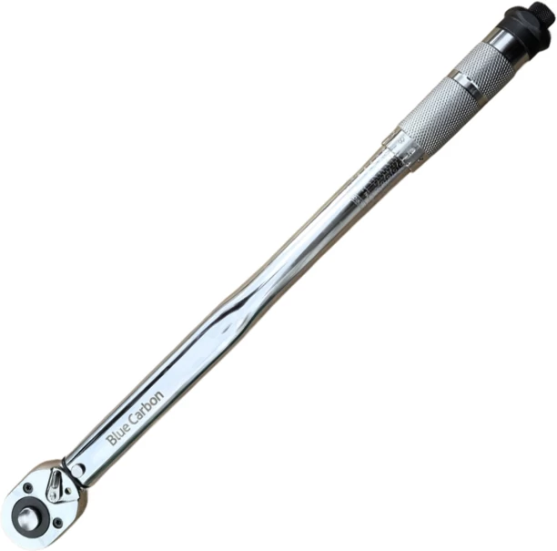 Blue Carbon Mechanical Torque Wrench Single Sided Combination Wrench