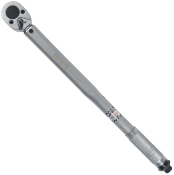 Senator 12Inch Sq. Dr. Torque Wrench 42 210Nm Double Sided Rachet Wrench