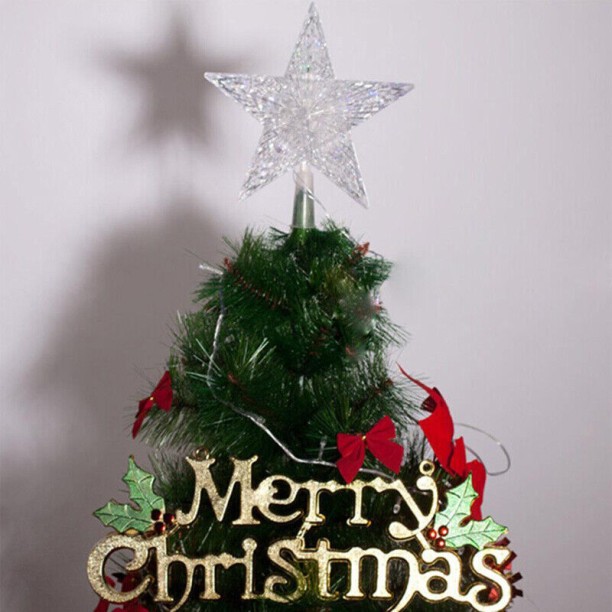 SUPER E 3 LEDs 18 cm Multicolour Steady Star Light