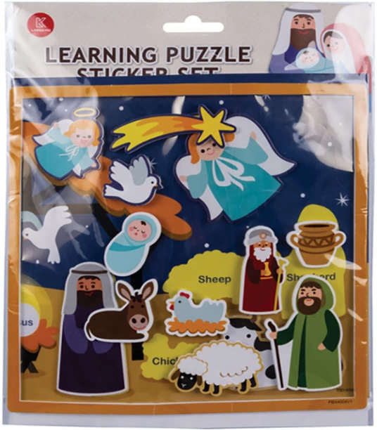 Xmas Décor Xmas Stationery Sticker Playboard Stick On for  Indoor Use