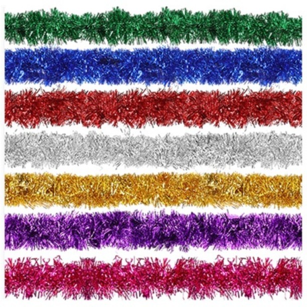 XelB Tinsel Garland For Christmas and parties Tinsel for Indoor Use, Outdoor Use