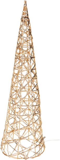 Excellent Houseware Cone Wirh LED Miniature Christmas Tree for  Indoor Use, Outdoor Use